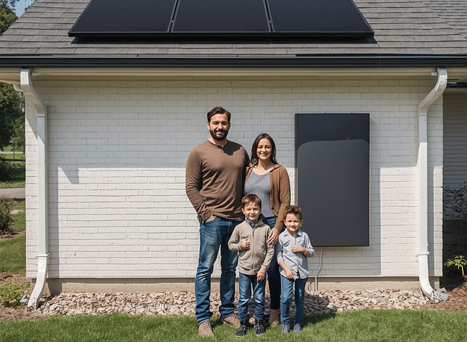 "Home battery storage system installation by Nabu Energy - Bay Area solar battery backup"